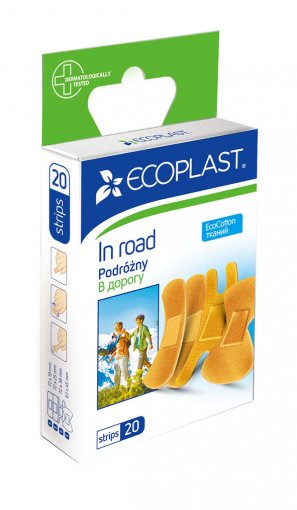 Nordeplast EcoPlast "Kelioninis" pleistrų rinkinys N20 | Mano Vaistinė