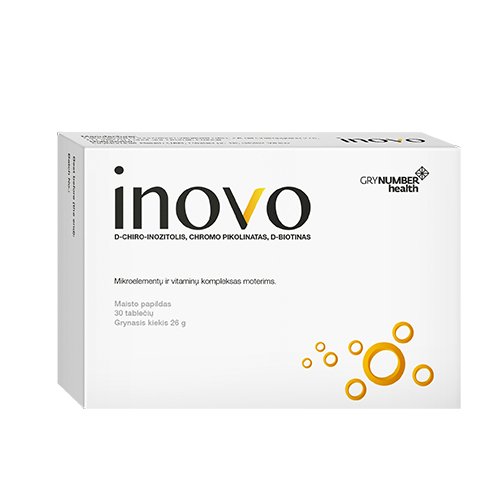 Inovo dengtos tabletės N30 | Mano Vaistinė