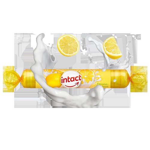 Intact-Traubenzucker citrinų ir jogurto skonio tab.40g | Mano Vaistinė