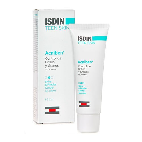 ISDIN Acniben kremas-gelis riebiai, mišriai, į aknę linkusiai odai 40ml | Mano Vaistinė