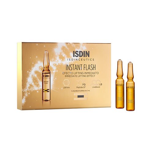 ISDIN Instant Flash intensyvaus poveikio stangrinančios ampulės 2ml N5 | Mano Vaistinė