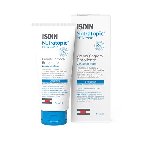 ISDIN Nutratopic Pro-AMP kūno emolientas 200ml | Mano Vaistinė