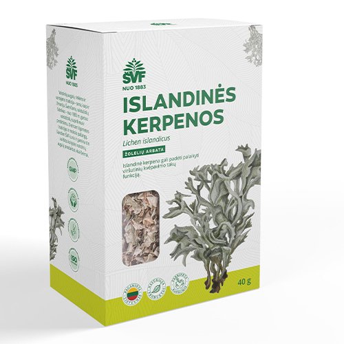 Islandinės kerpenos žolelių arbata 40g (AC) | Mano Vaistinė