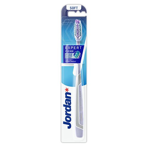 Toothbrushes Jordan Expert Clean Toothbrush, Soft, N1 | Mano Vaistinė