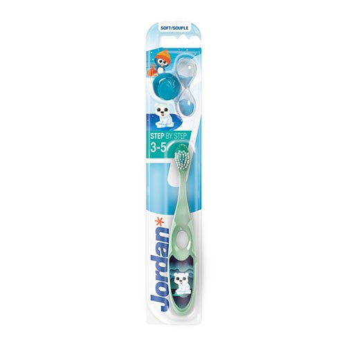 Toothbrush for children Jordan Soft Toothbrush Soft (3 to 5 years old), N1 | Mano Vaistinė