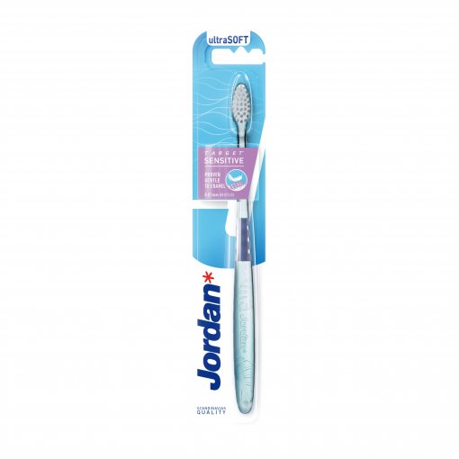 Toothbrushes Jordan Target Sensitive toothbrush, especially soft, N1 | Mano Vaistinė