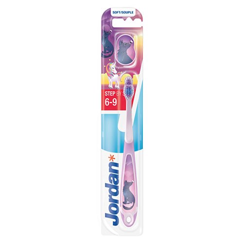 Toothbrush for children Jordan child soft toothbrush (6-9 years old), N1 | Mano Vaistinė