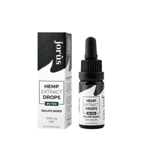 Jorus 20% kanapių CBD aliejus, natūralus 10ml | Mano Vaistinė