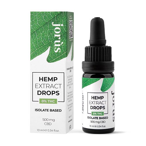 Jorus 5% kanapių CBD aliejus, natūralus 10ml  | Mano Vaistinė