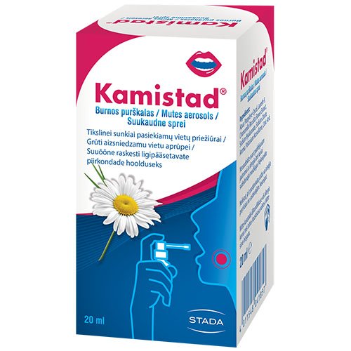 Kamistad Spray 20ml | Mano Vaistinė