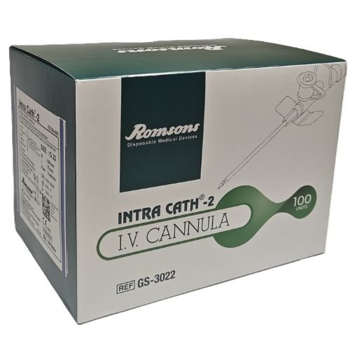 Intraveninis kateteris ROMSONS 22G (mėlynas), 1 vnt. | Mano Vaistinė