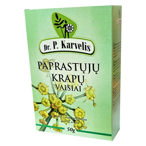 Krapų vaisiai, 50 g (K) | Mano Vaistinė