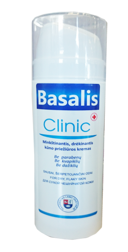 Kūno pienelis, kremas, balzamas, aliejus Basalis Clinic kremas, 150 g | Mano Vaistinė