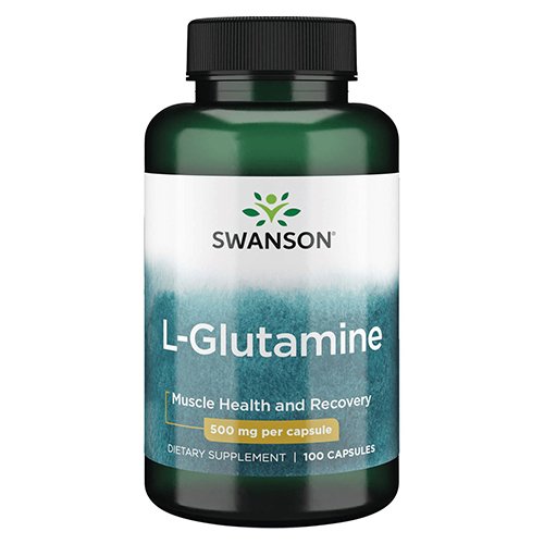 Maisto papilldas energijai Swanson L-Glutaminas 500 mg, N100 | Mano Vaistinė