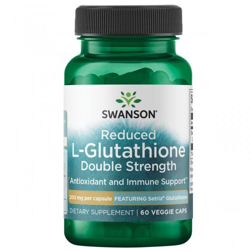 L-Glutationas ( Redukuotas) SWANSON, 200 mg, 60 kaps. | Mano Vaistinė