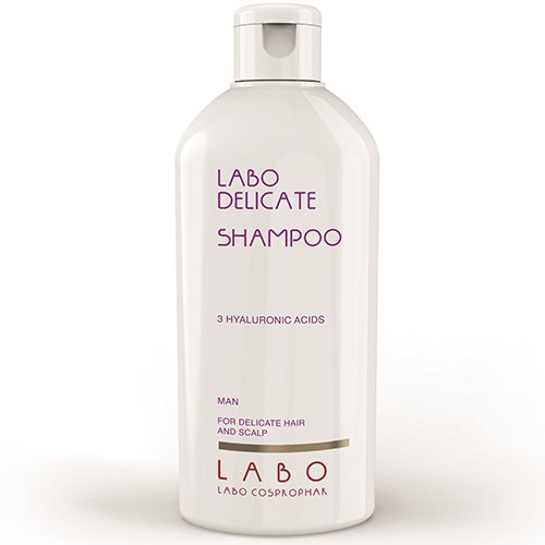 Specialus šampūnas vyrams LABO Delicate šampūnas jautriai galvos odai su 3HA (VYR), 200 ml | Mano Vaistinė