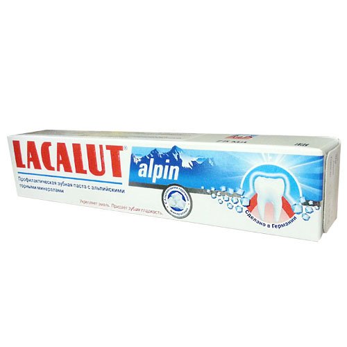 Dantų pasta Lacalut Alpin dantų pasta, 75 ml | Mano Vaistinė