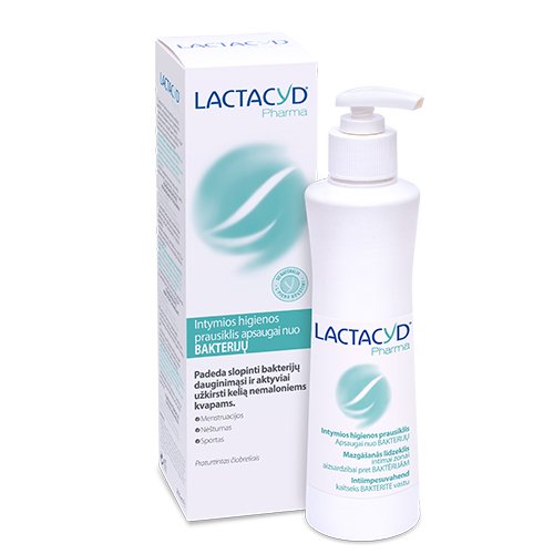 Lactacyd Antibacterial intymios higienos prausiklis 250ml | Mano Vaistinė
