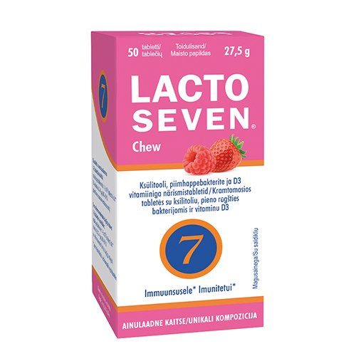 LactoSeven Chew tab.N50 | Mano Vaistinė