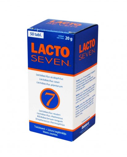 lactoseven tab n50