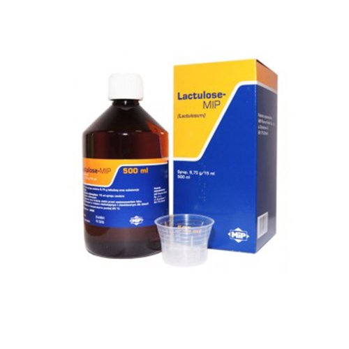 Vidurius laisvinantis vaistas Lactulose-MIP laktuliozės sirupas, 500 ml | Mano Vaistinė