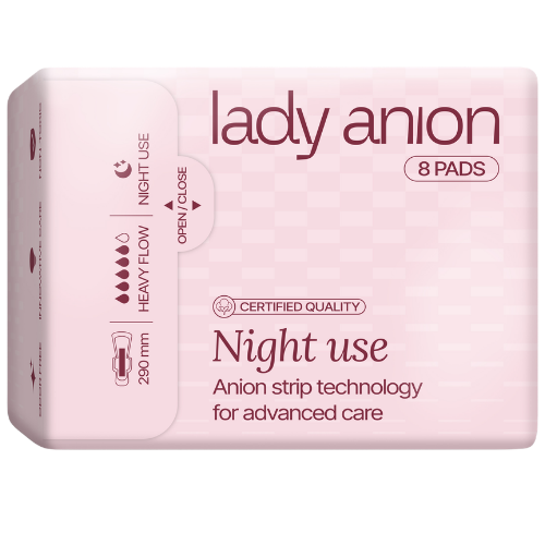 Higieniniai paketai Naktiniai higieniniai paketai LADY ANION, 290 mm, 8 vnt. | Mano Vaistinė Higieniniai paketai Naktiniai higieniniai paketai LADY ANION, 290 mm, 8 vnt. | Mano Vaistinė