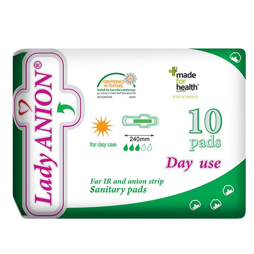lady anion dieniniai higieniniai paketai 240 mm n10 2