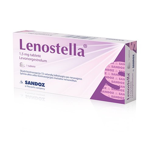 Lenostella 1,5mg tab. N1 | Mano Vaistinė