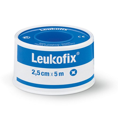 Leukofix vandeniui atsparus permat. med.pleistras plast.rit.2.5cmx5m N1 02122 | Mano Vaistinė