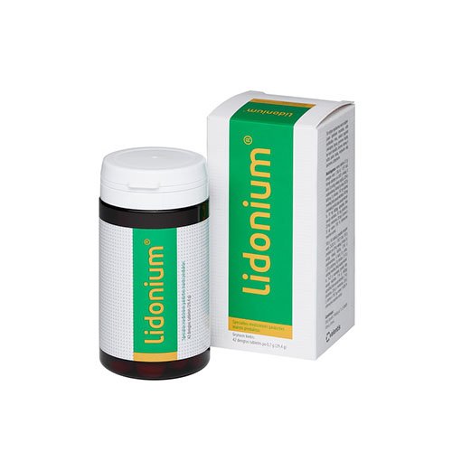 Specialios paskirties maisto produktas Lidonium tabletės, N42 | Mano Vaistinė
