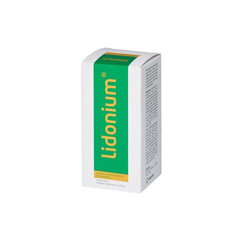 Specialios paskirties maisto produktas Lidonium tabletės, N42 | Mano Vaistinė
