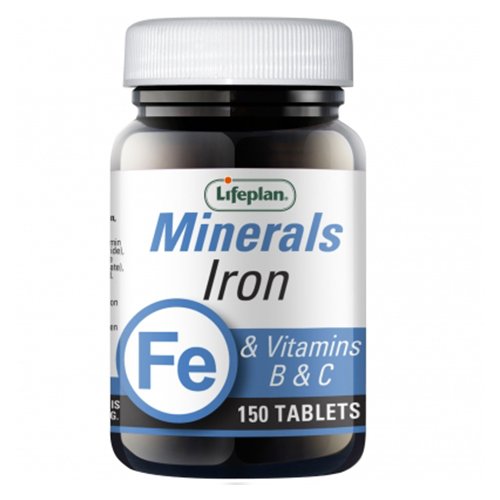 Lifeplan Iron&Vitamins B&C N150 | Mano Vaistinė