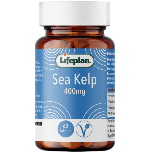 Padeda palaikyti normalią skydliaukės hormonų gamybą ir skydliaukės funkciją Jodas iš rusvųjų jūrų dumblių LIFEPLAN SEA KELP 400 mg, 60 | Mano Vaistinė Padeda palaikyti normalią skydliaukės hormonų gamybą ir skydliaukės funkciją Jodas iš rusvųjų jūrų dumblių LIFEPLAN SEA KELP 400 mg, 60 | Mano Vaistinė