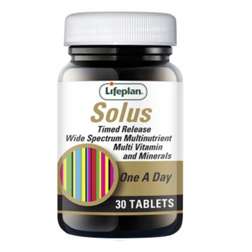 Solus multivitaminai LIFEPLAN, 30 tablečių | Mano Vaistinė