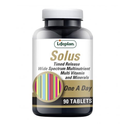 Lifeplan Solus multivitaminai, N90 | Mano Vaistinė