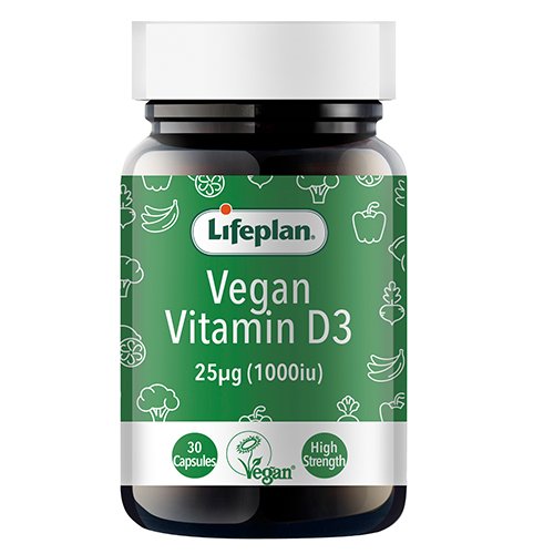 Vitamino D preparatas Lifeplan Vegan Vit. D3 2000TV N30 | Mano Vaistinė