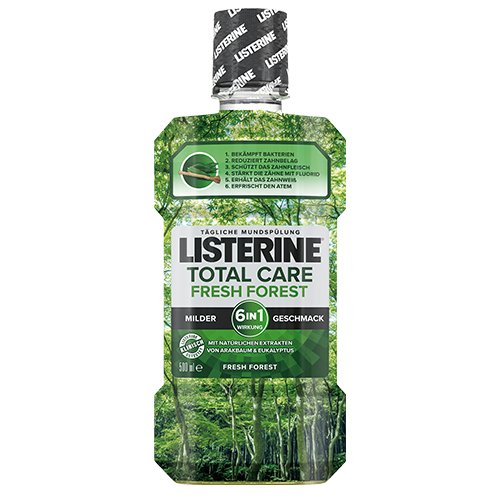 Listerine Fresh Forest burnos skalavimo skystis 500ml | Mano Vaistinė