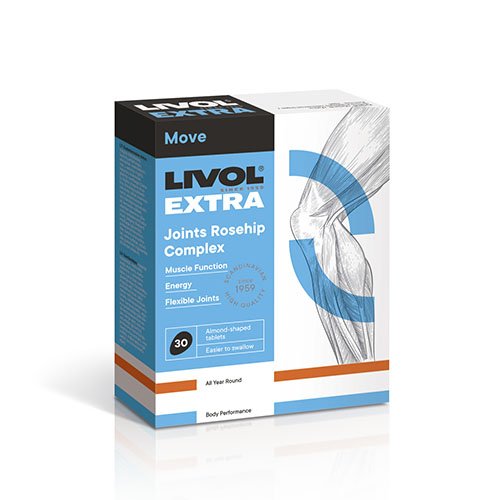 LIVOL EXTRA Rosehip Complex, 30 tabl. | Mano Vaistinė