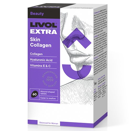 Livol Extra Skin Collagen N60 | Mano Vaistinė