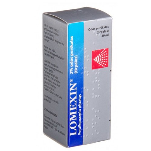 Lomexin 2g/100ml odos purškalas 30ml N1 | Mano Vaistinė