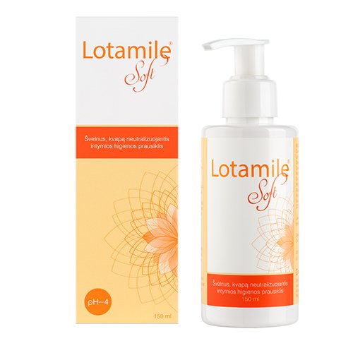 Intymios higienos prausiklis moterims Lotamile Soft intymios higienos prausiklis 150ml | Mano Vaistinė