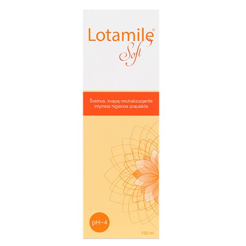 Intymios higienos prausiklis moterims Lotamile Soft intymios higienos prausiklis 150ml | Mano Vaistinė