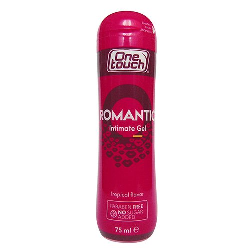 Lubrikantas Lubrikantas One Touch Romantic su braškių aromatu, 75 ml | Mano Vaistinė