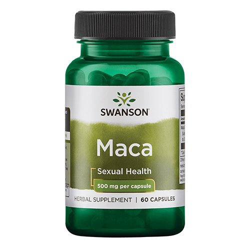 Maisto papildas lytiniam aktyvumui Swanson MACA kapsulės N60 | Mano Vaistinė