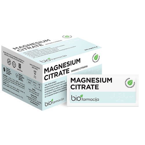 Magnesium citrate 2.5g pakeliai N50 | Mano Vaistinė