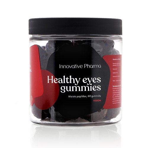 Maisto papildas Healthy Eyes akims guminukai N60 | Mano Vaistinė