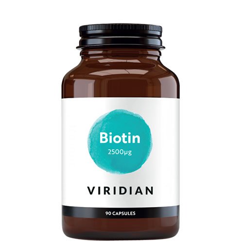 VIRIDIAN Biotin 2500 µg, kapsulės N90 | Mano Vaistinė