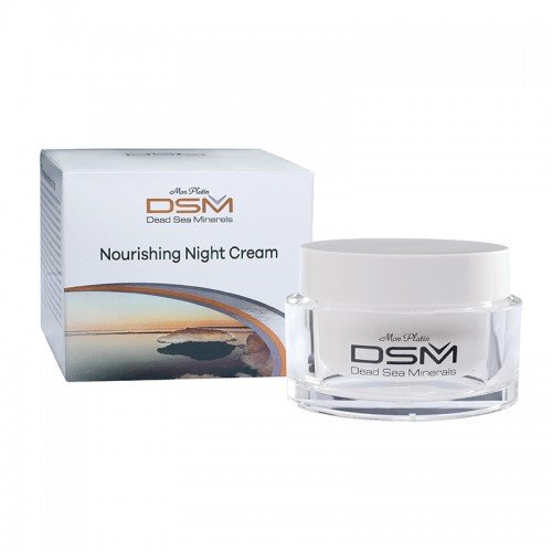 Naktinis veido odos kremas visų tipų odai Mon Platin DSM naktinis kremas, 50ml | Mano Vaistinė
