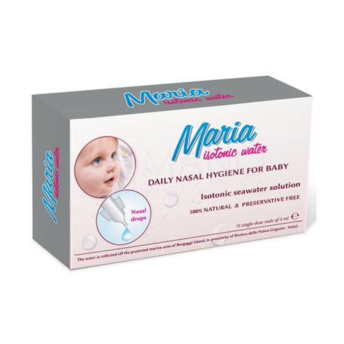 Maria Isotonic water izotoninis vanduo 5ml, N15