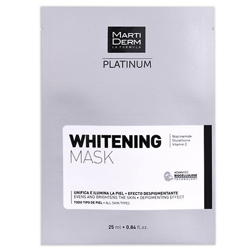 Martiderm balinamoji/skaistinamoji veido kaukė Whitening Mask 25ml N1